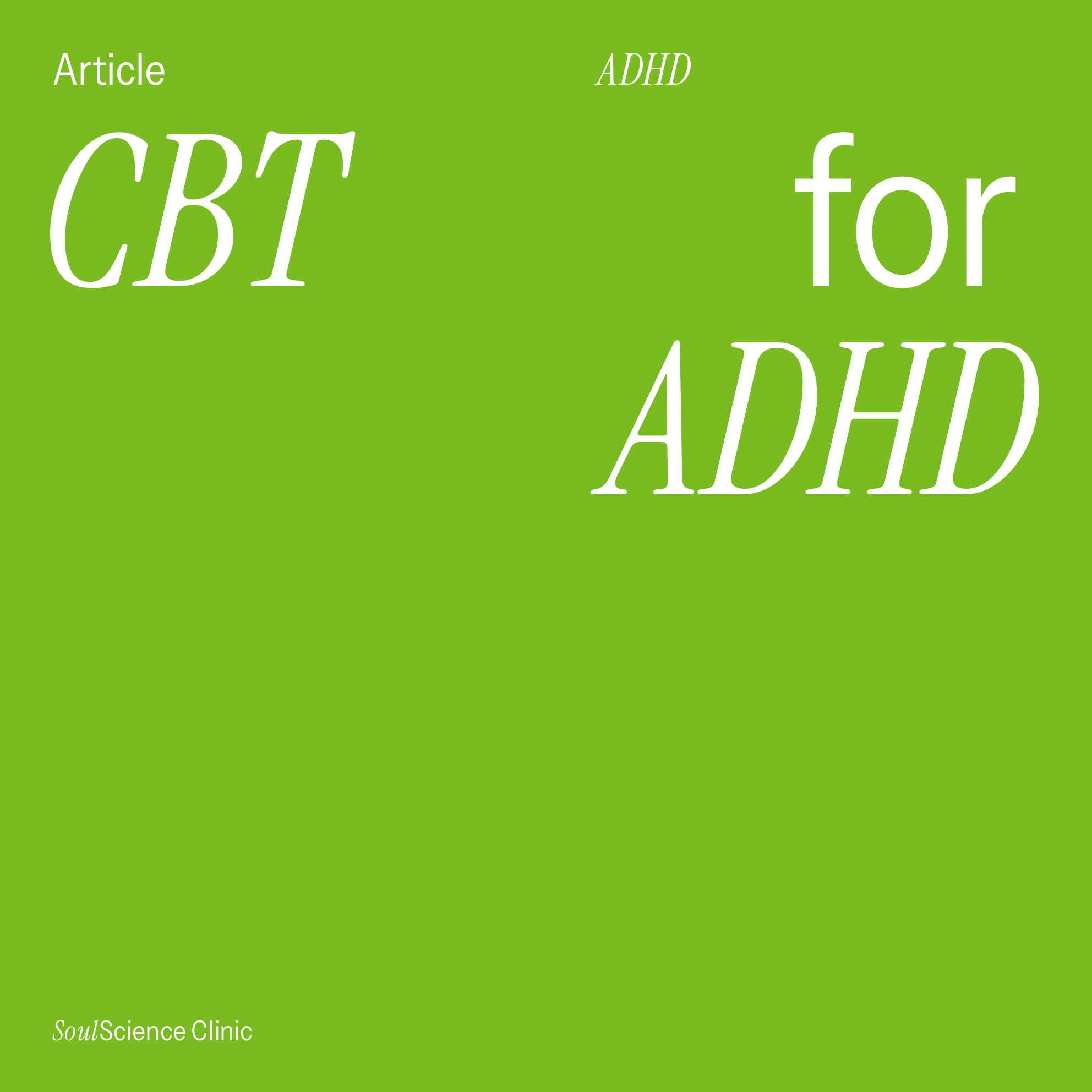 ADHD...